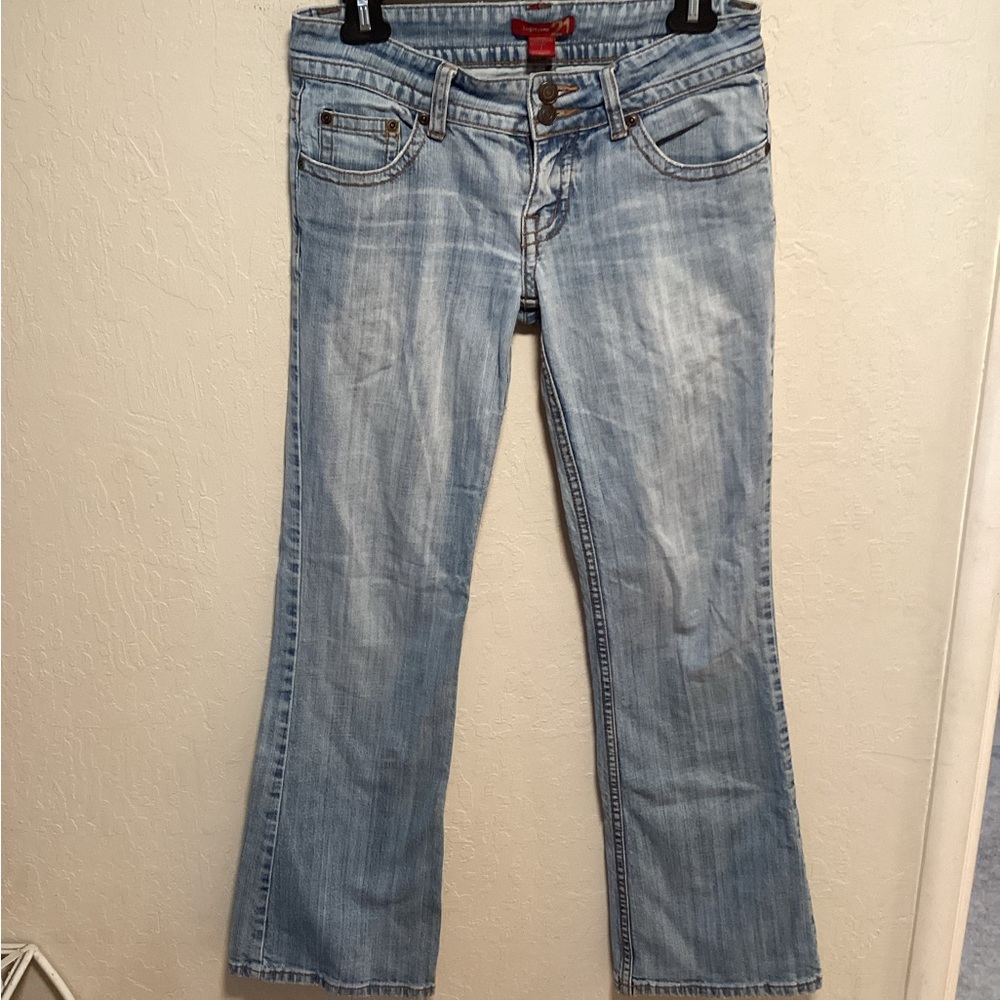 Forever 21 low rise flare jeans size 7